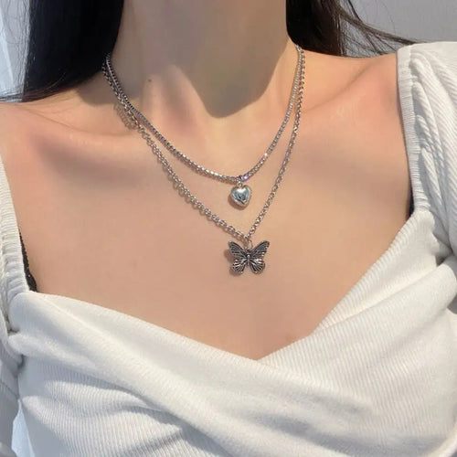 Flutter Heart Necklace