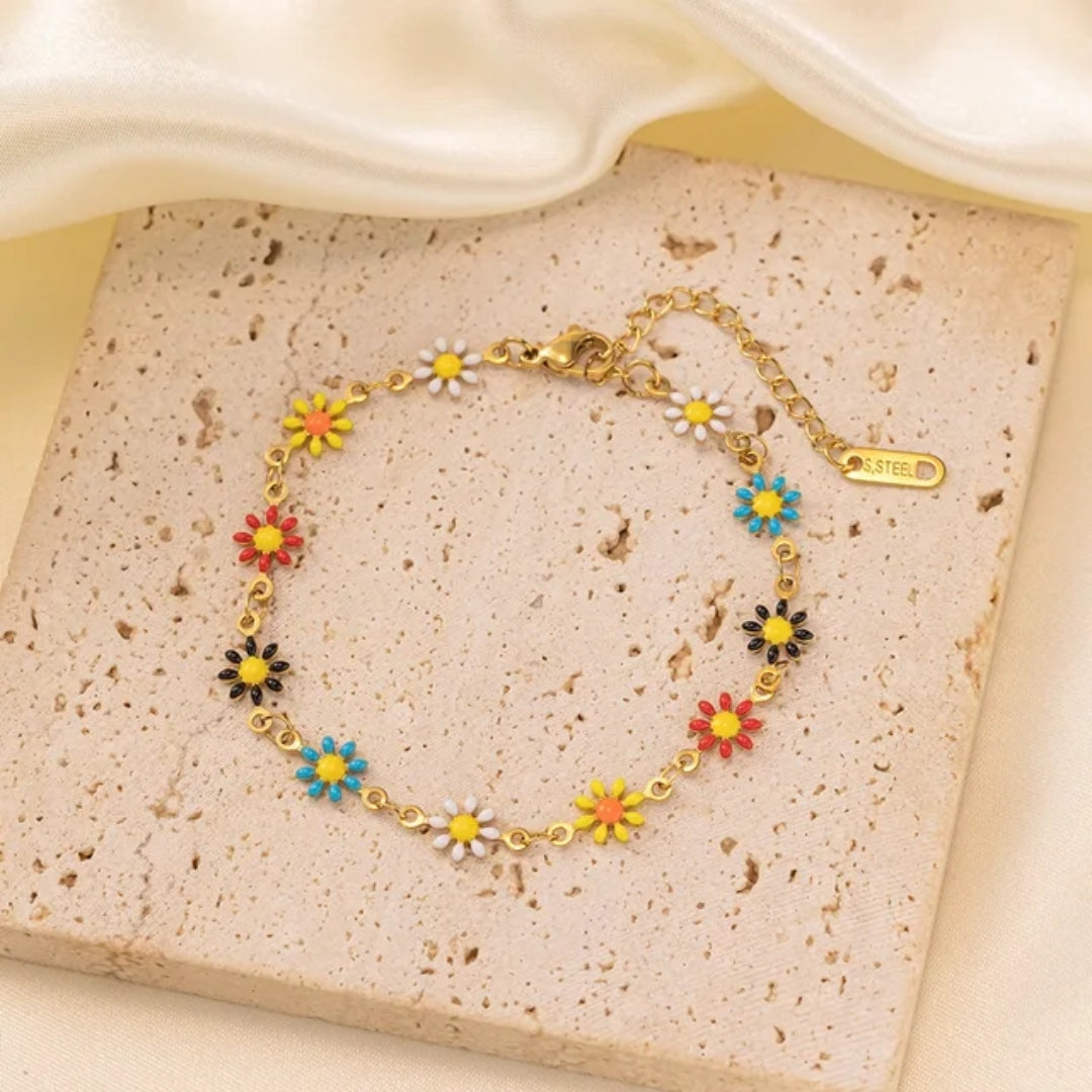 Sunflower Bloom Bracelet