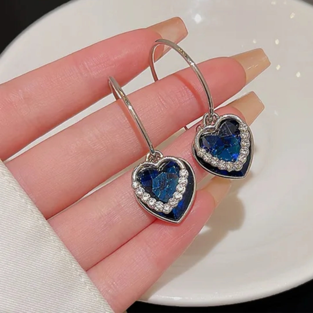Deep Blue Desire Earrings