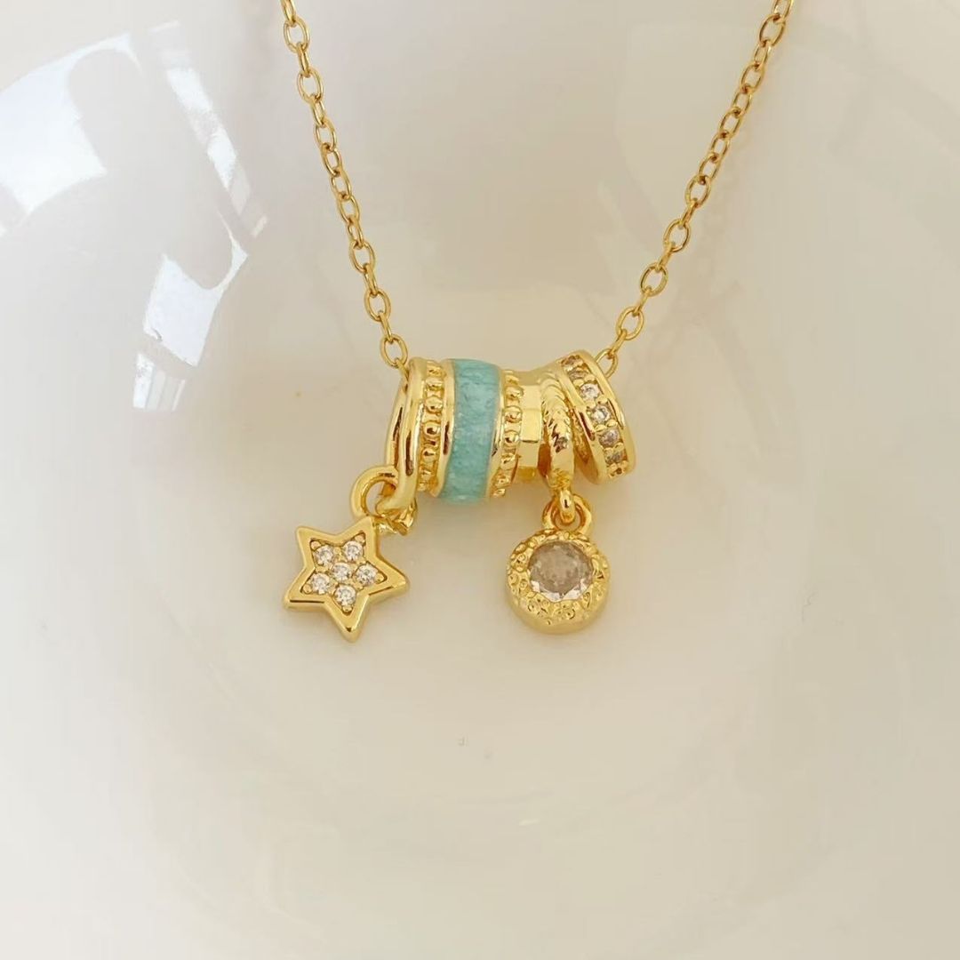 Urban Charm Carousel Necklace