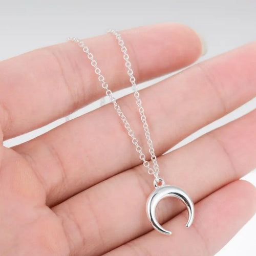 Crescent Glossy Neckpiece