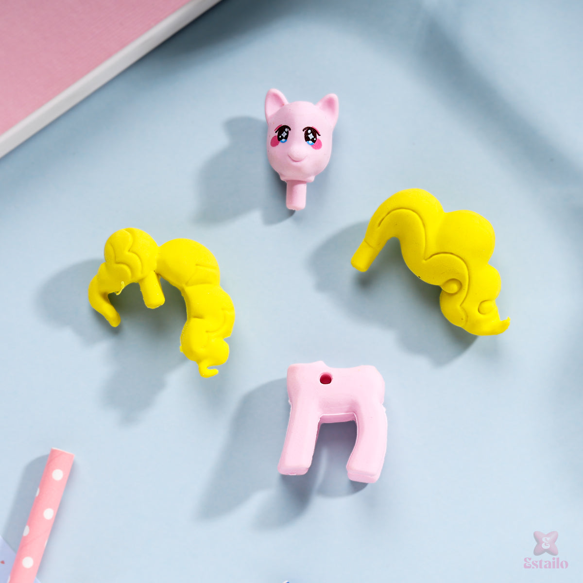 My Little Pony Eraser Set (pack of 1)