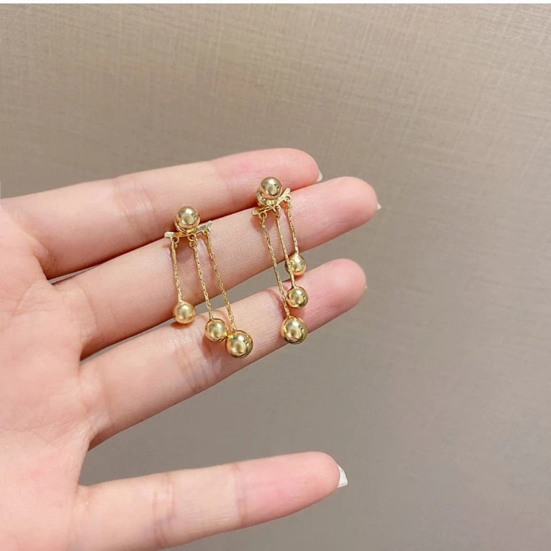 Golden Orbit Earrings