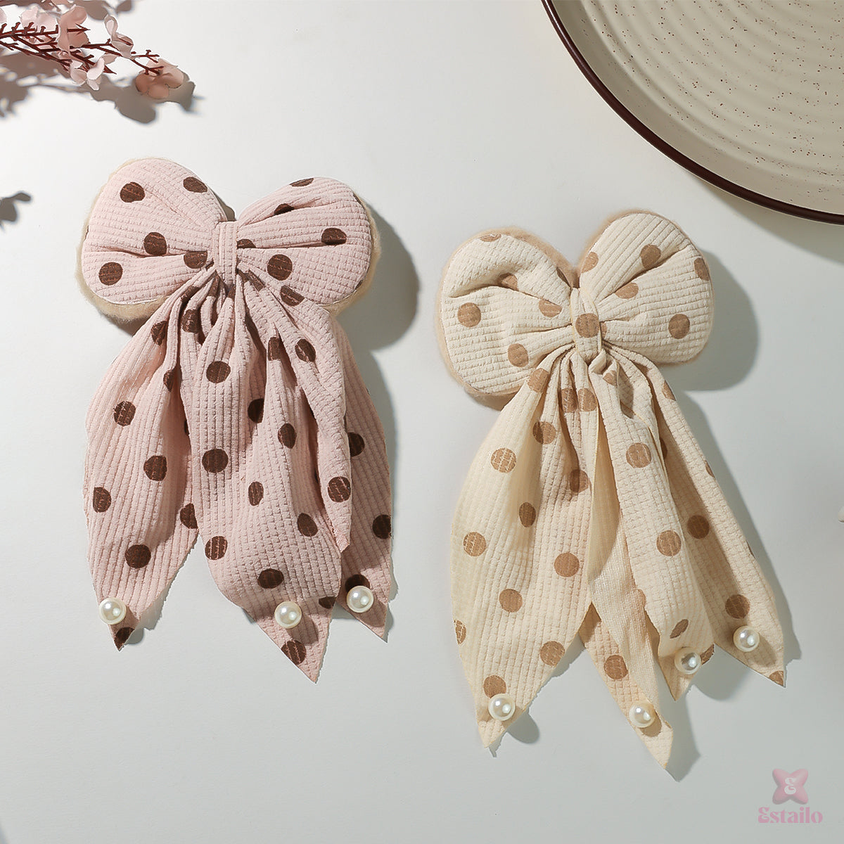 GeoPearl Bow Clip (pack of 1)