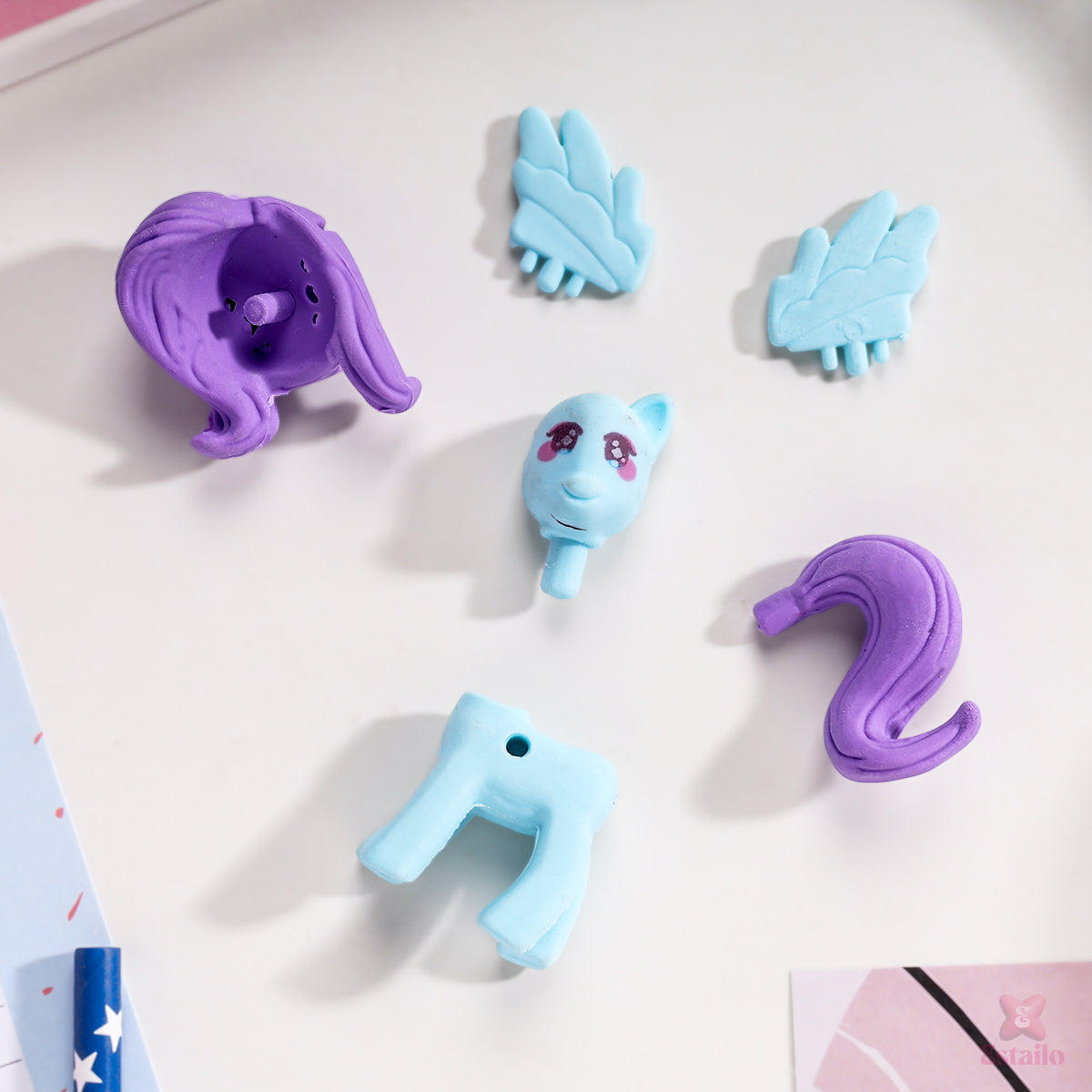 My Little Pony Eraser Set (pack of 1)