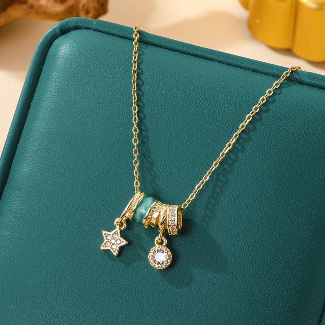 Urban Charm Carousel Necklace