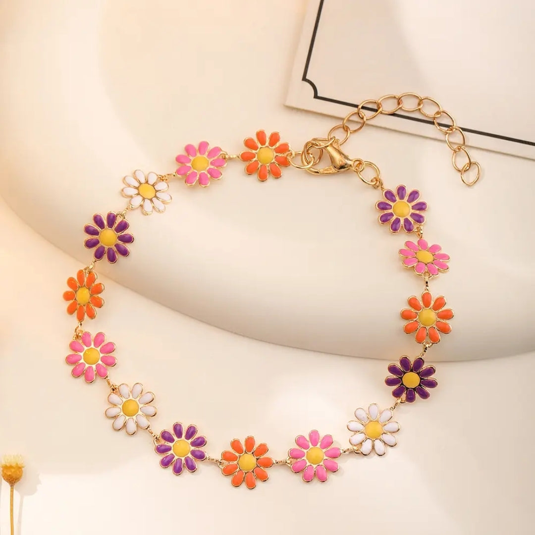 Sunflower Bloom Bracelet