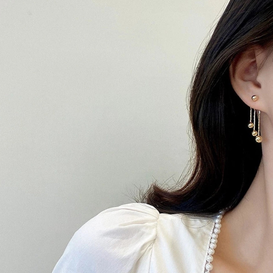 Golden Orbit Earrings