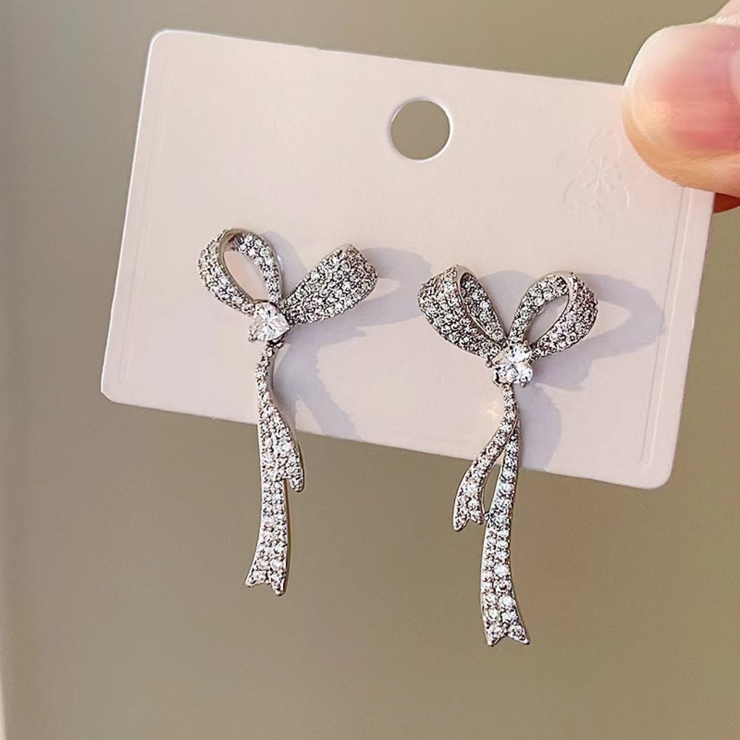 Couture Bow Drops Earrings