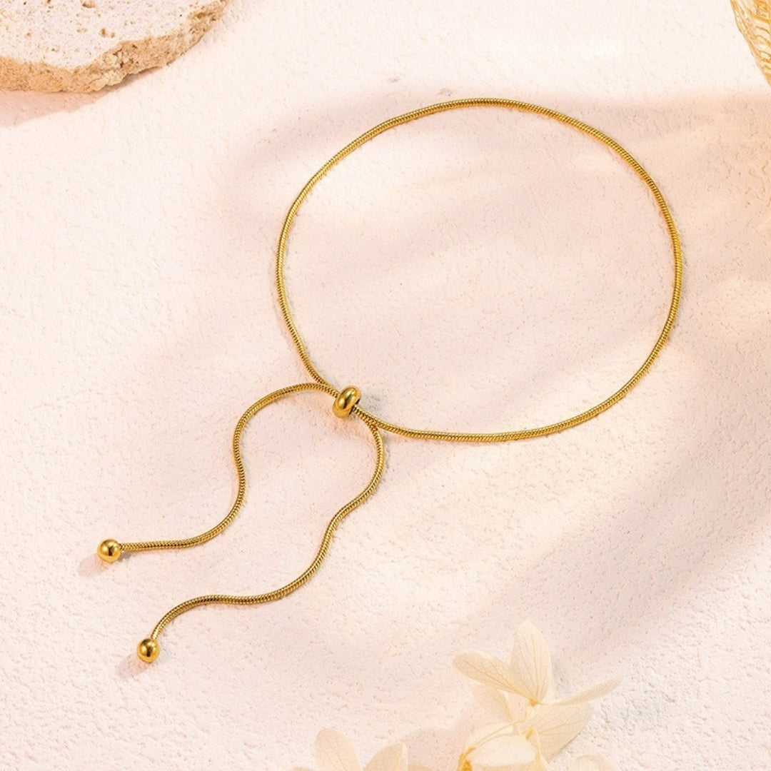 Golden Knot Anklet