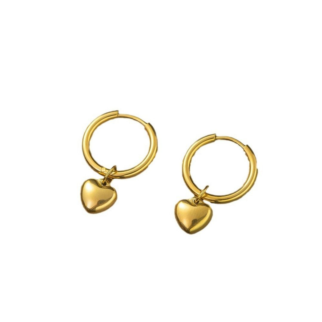 Gilded Muse Hoops Earrings