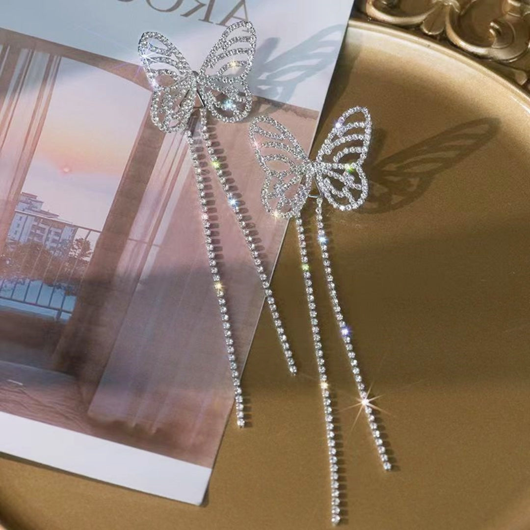 Sparkle Wing Cascades Earring