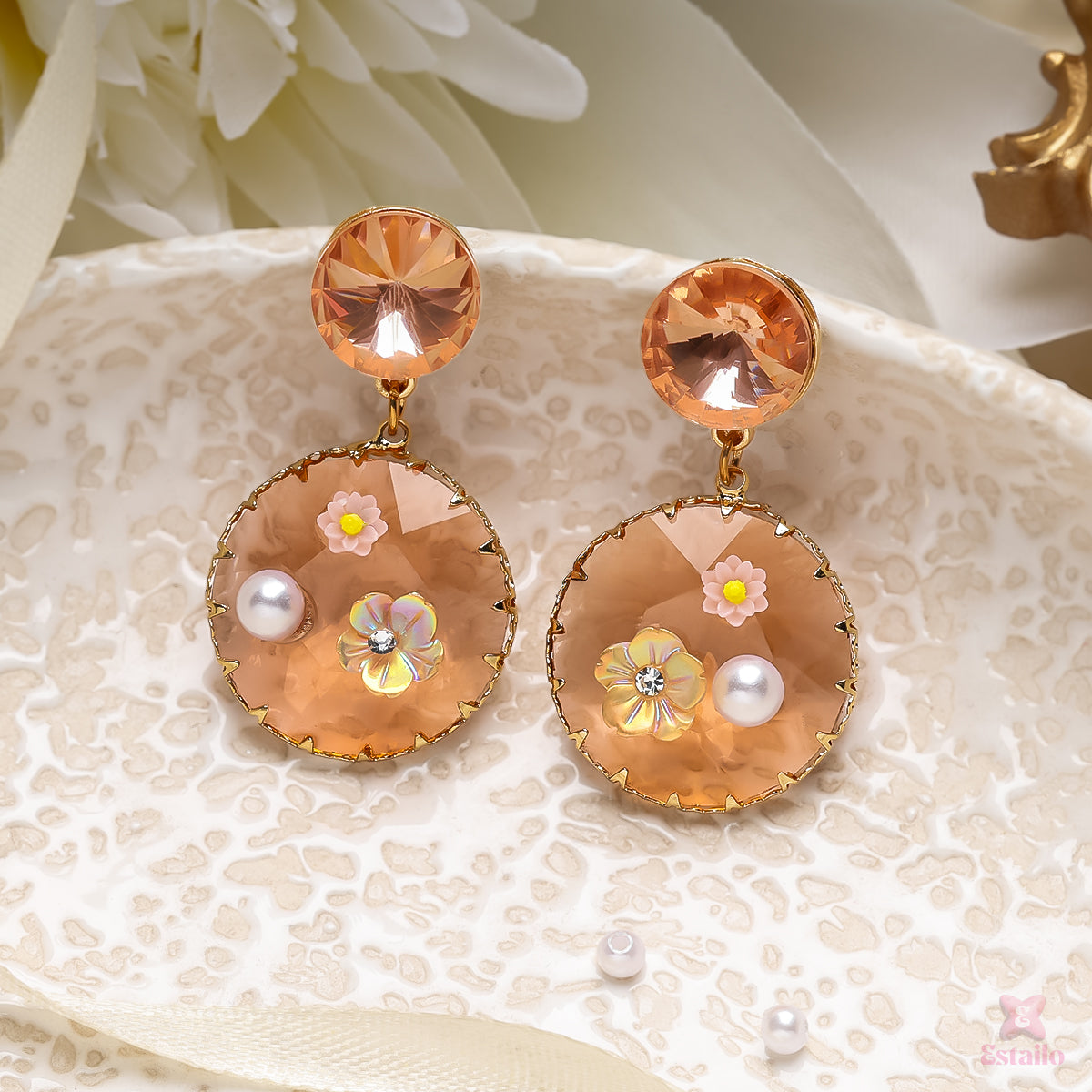 Crystal Meadow Earrings
