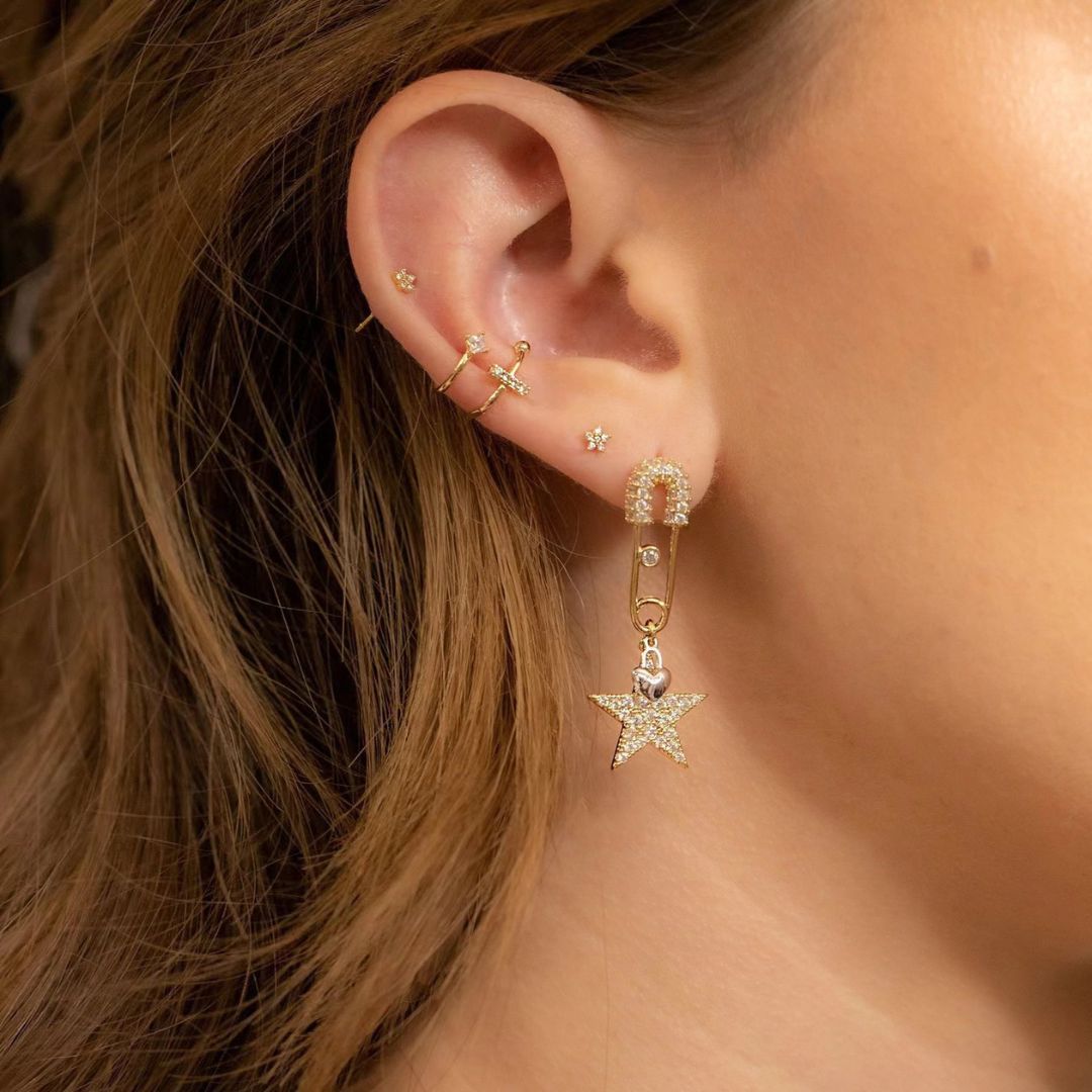 Pinpoint Starlet Earrings