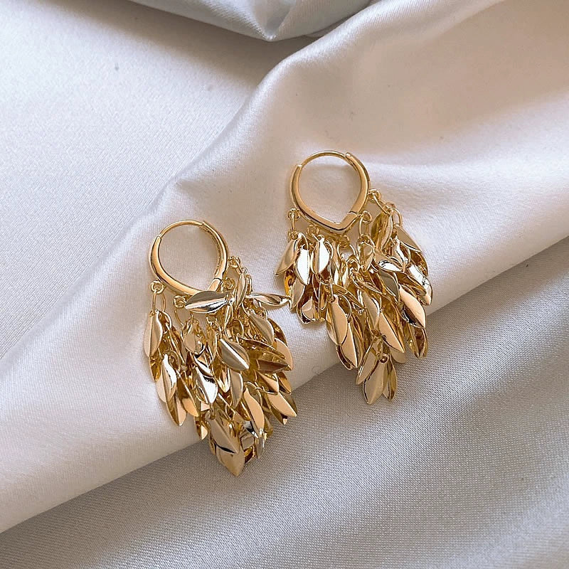 Laurel Cascade Hoops Earring