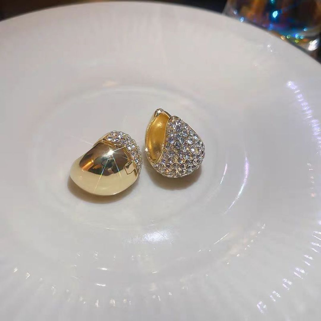 Dazzling Dome Drop Earrings