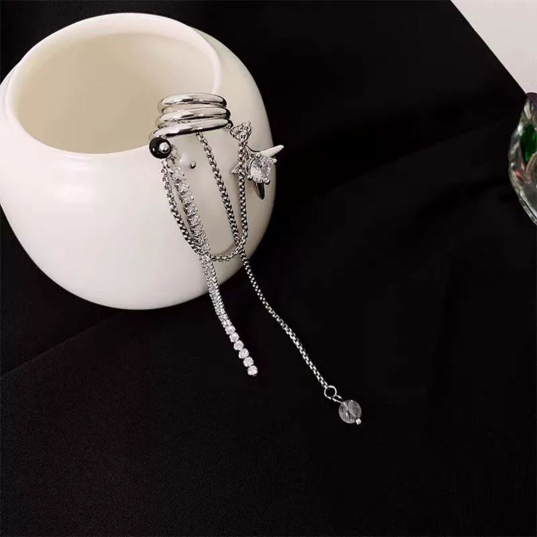 Dazzling Drape Earrings