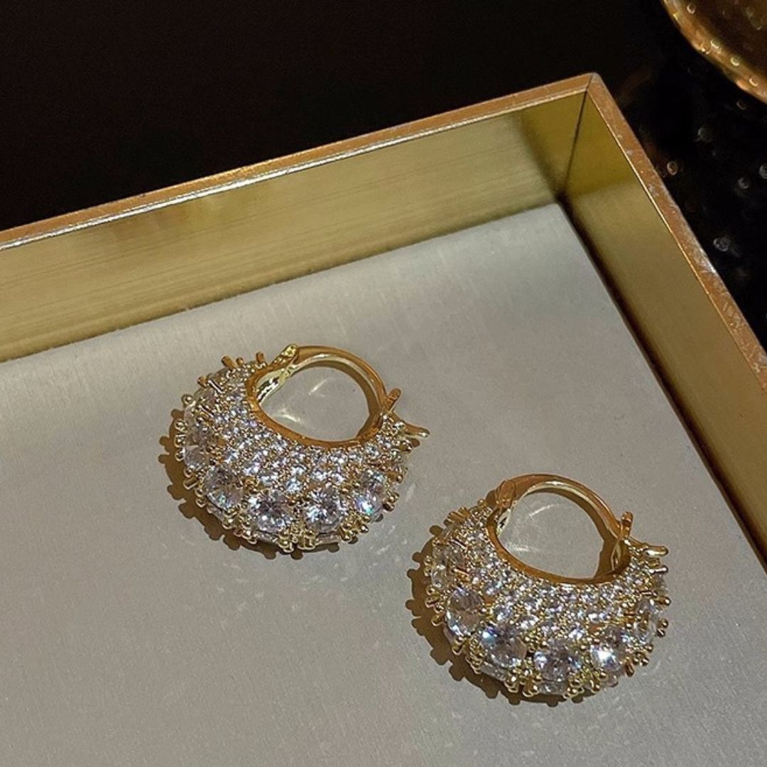 Stella Sparkle Hoops Earrings