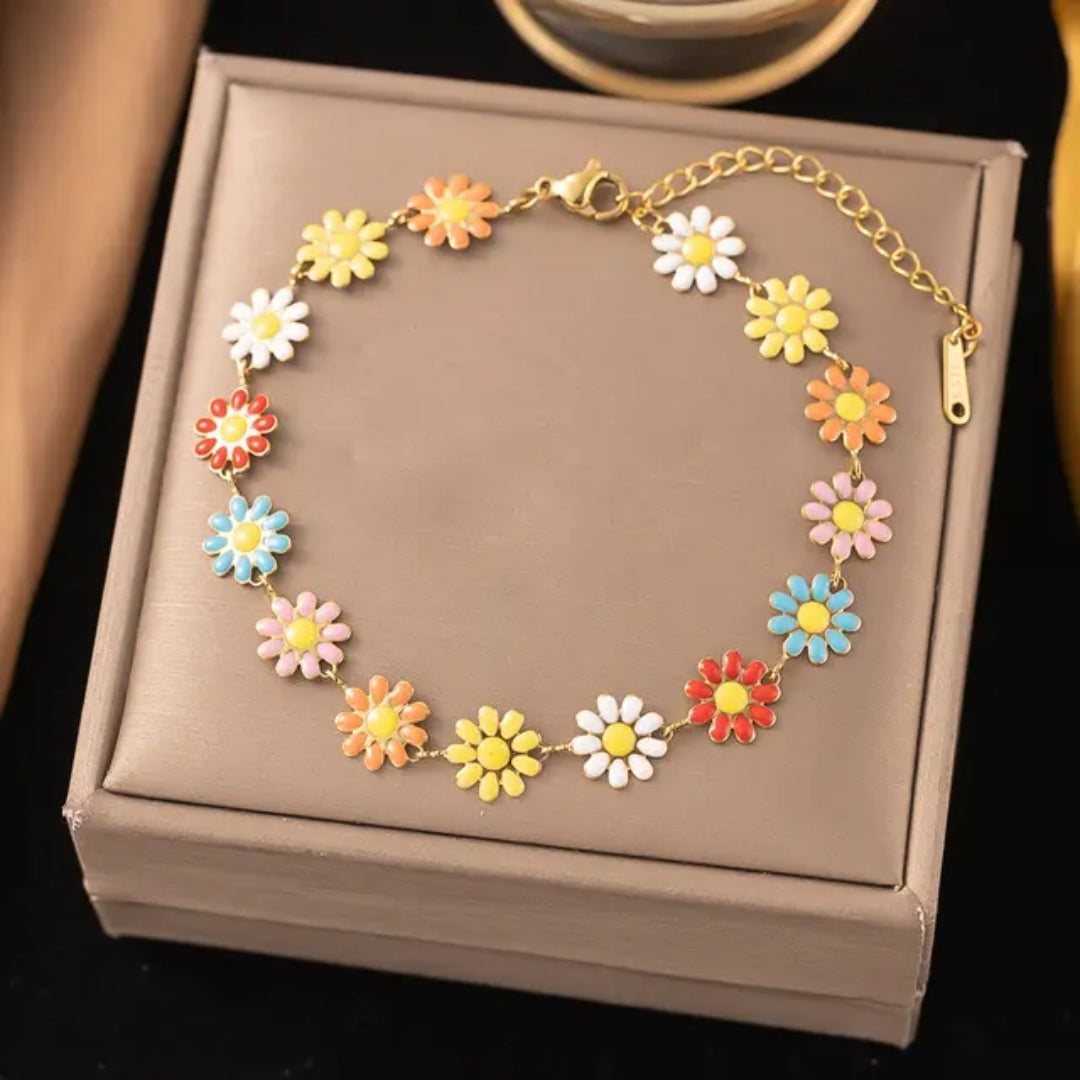 Sunflower Bloom Bracelet