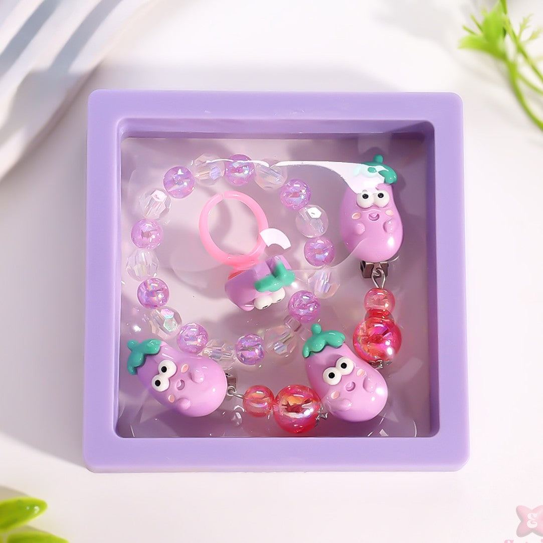 Plum Shine Hair Accessories for Kids