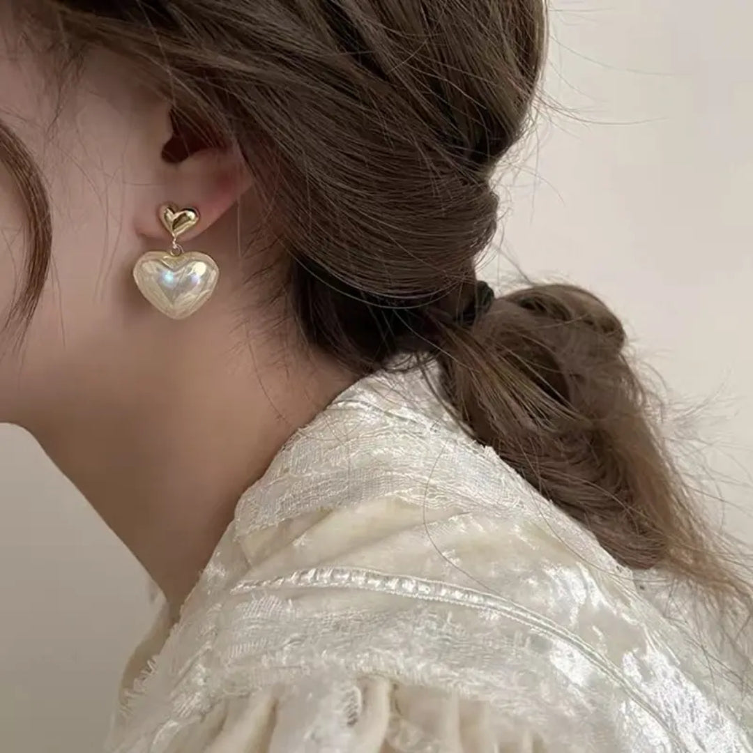 Iridescent Love Drops Earrings