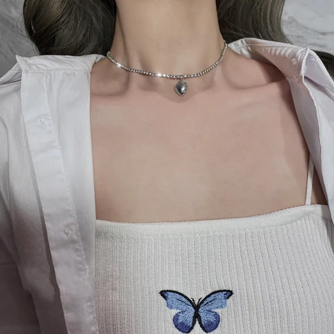 Flutter Heart Necklace