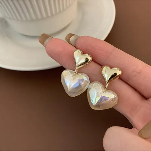 Iridescent Love Drops Earrings