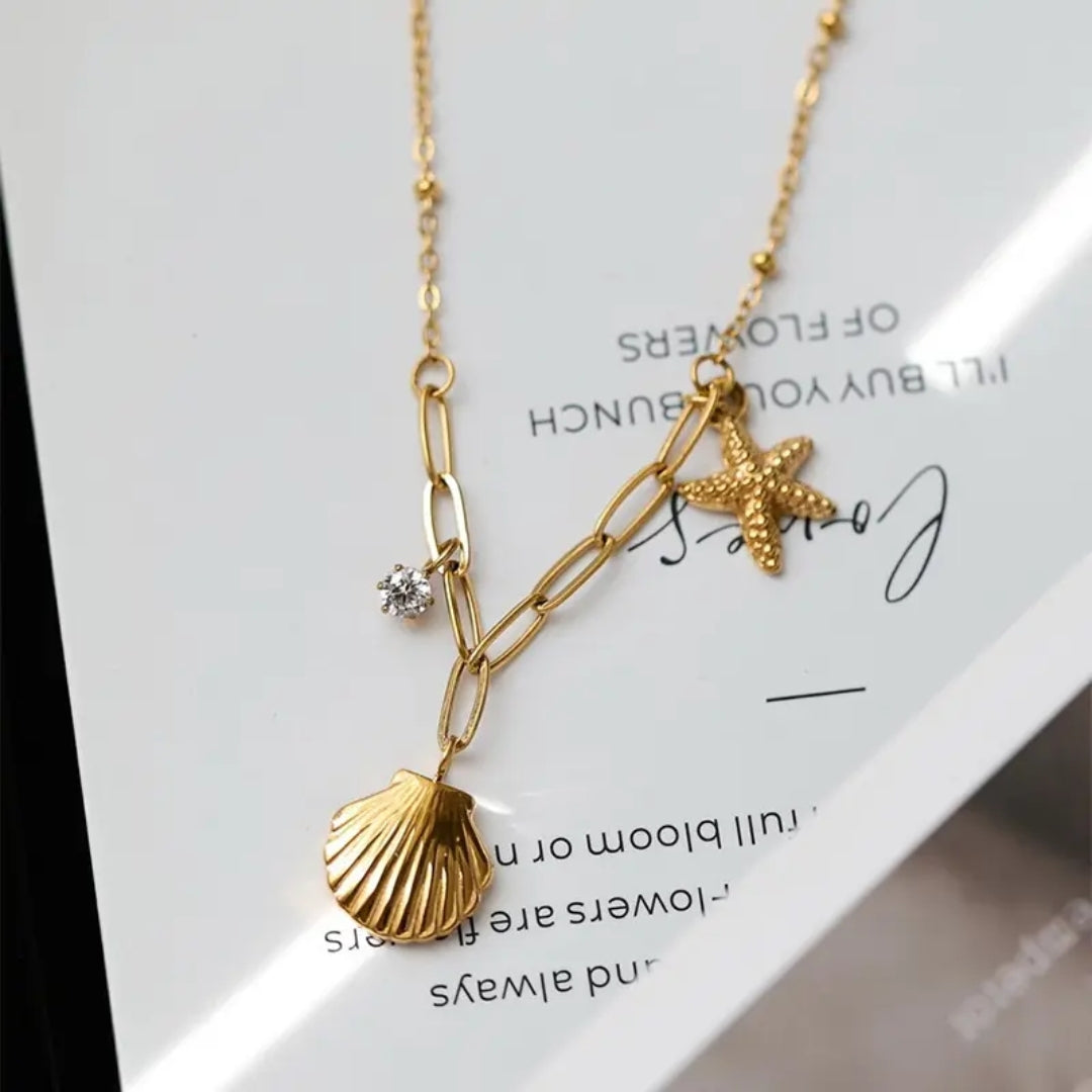 Golden Coast Glam Necklace