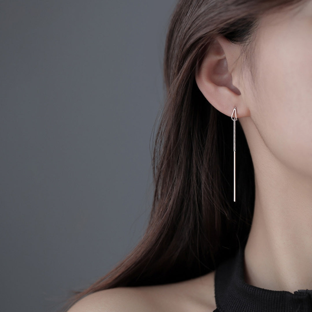 Gleaming Grace Drops Earrings