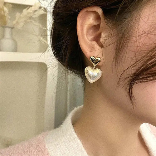 Iridescent Love Drops Earrings