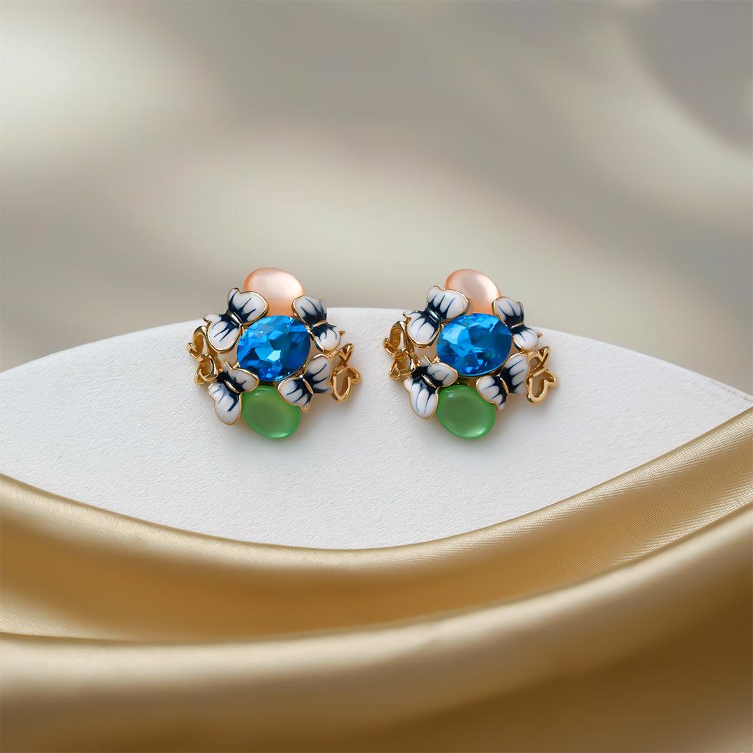 Blind Date Butterfly Earrings