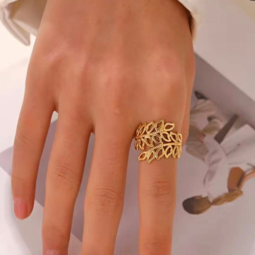 Leafcore Thin Ring
