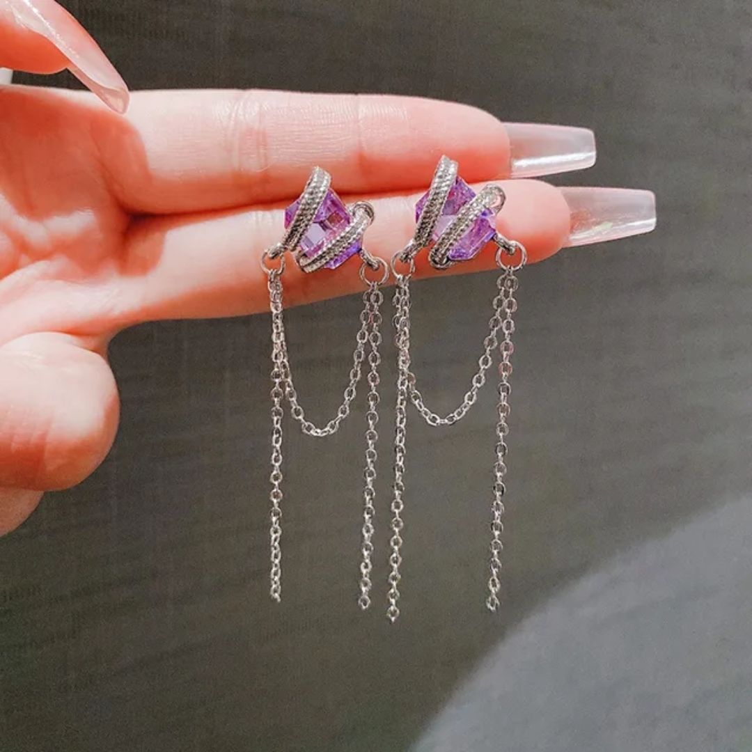 Cosmic Crush Hoops Earrings