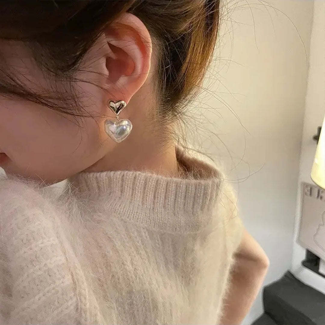 Iridescent Love Drops Earrings