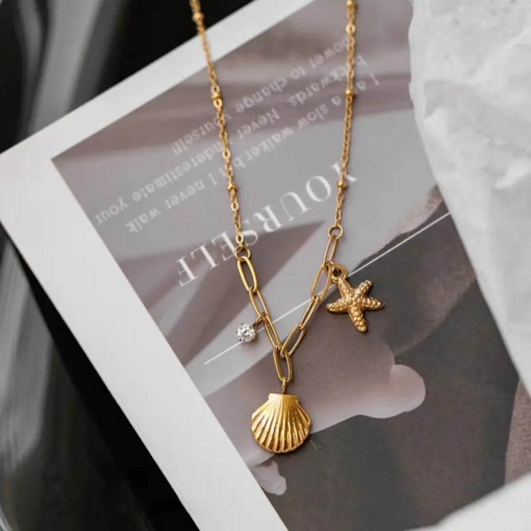 Golden Coast Glam Necklace