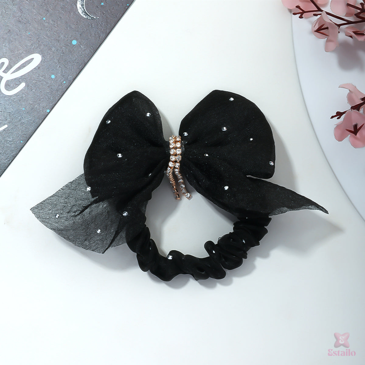 Midnight Sparkle Scrunchie Rubber