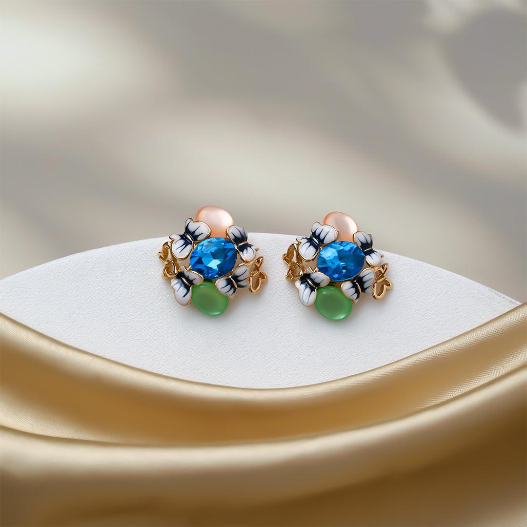 Blind Date Butterfly Earrings