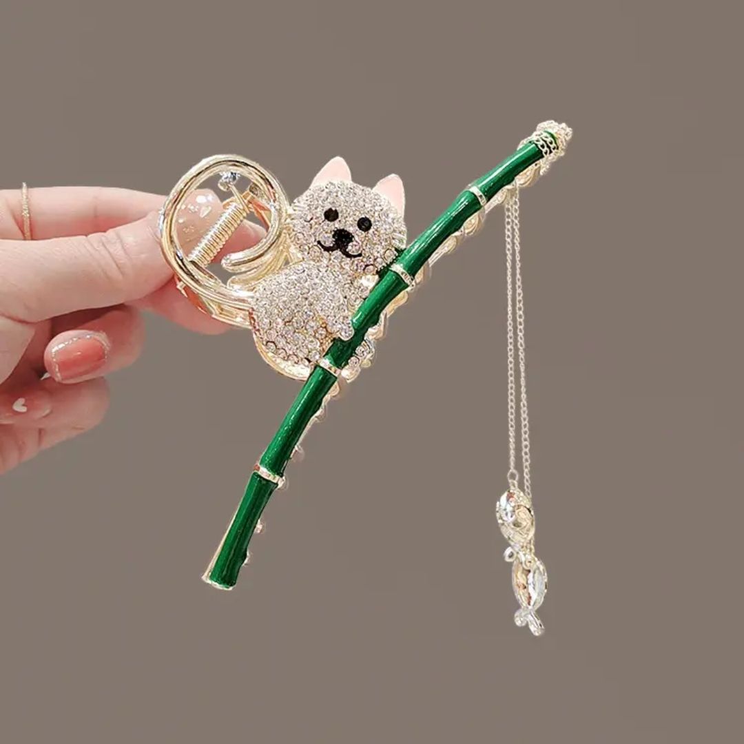 Kitty Catch Claw Clip
