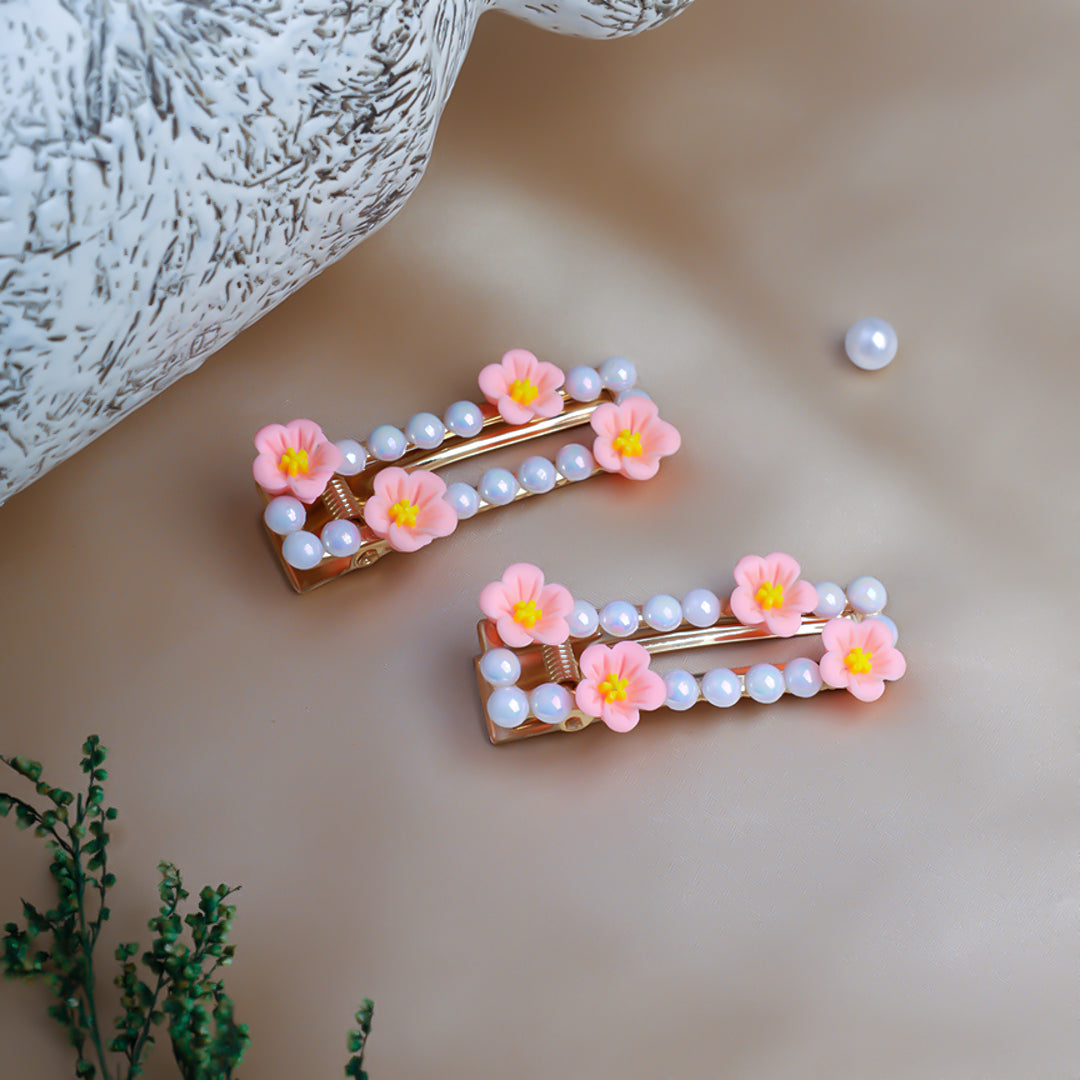 Color Daisy Hair Clip (pack of 2)