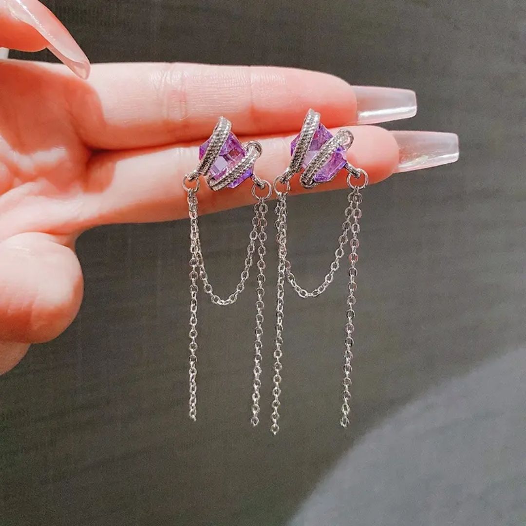Cosmic Crush Hoops Earrings
