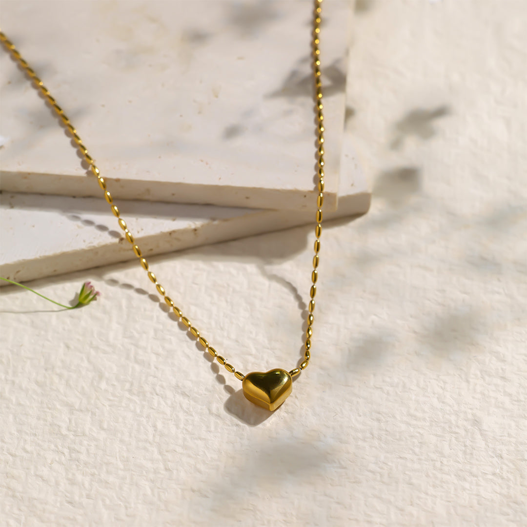 Minimalist Heart Necklace