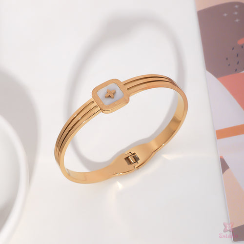 Gleaming Grid Bracelet