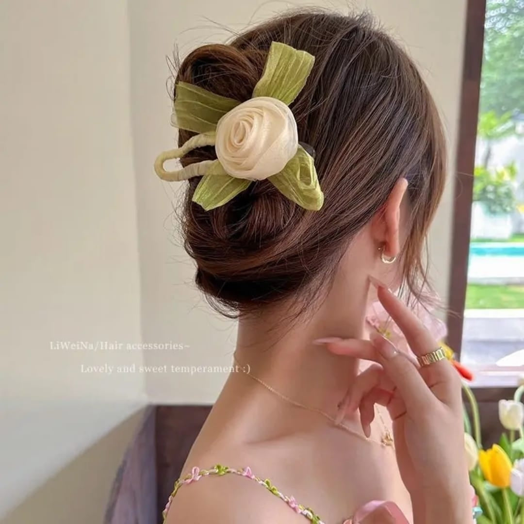 Flower Grip Hair Clip