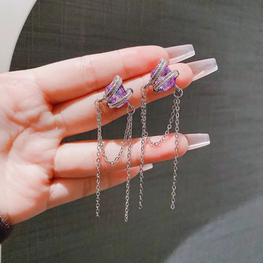 Cosmic Crush Hoops Earrings