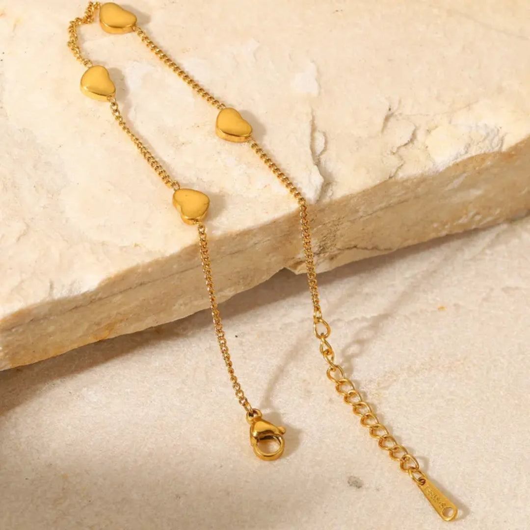 Gilded Love Bracelet