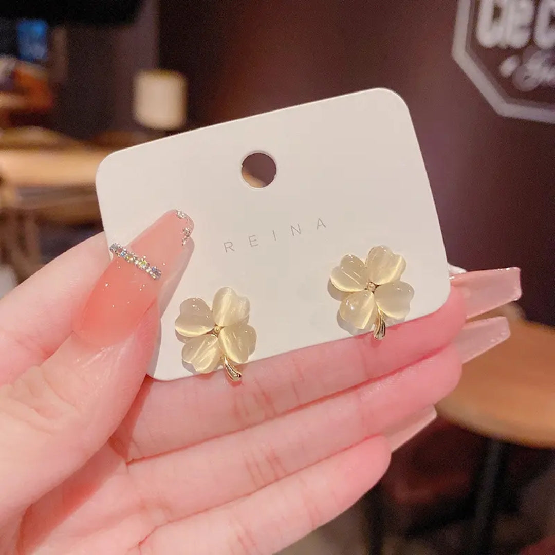 Lucky Clover Studs Earring