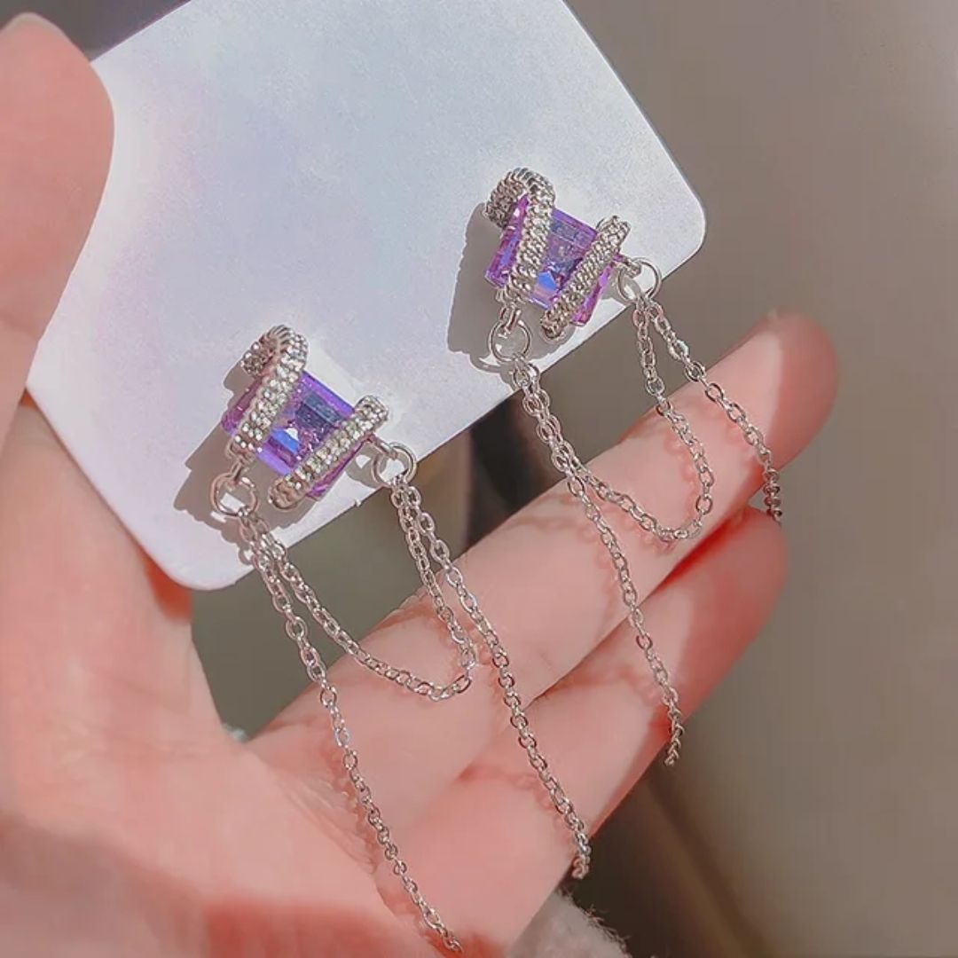 Cosmic Crush Hoops Earrings