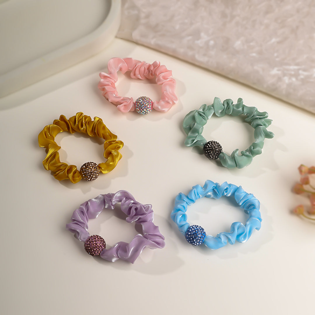 Twinkle Glittering Scrunchies (pack of 5)