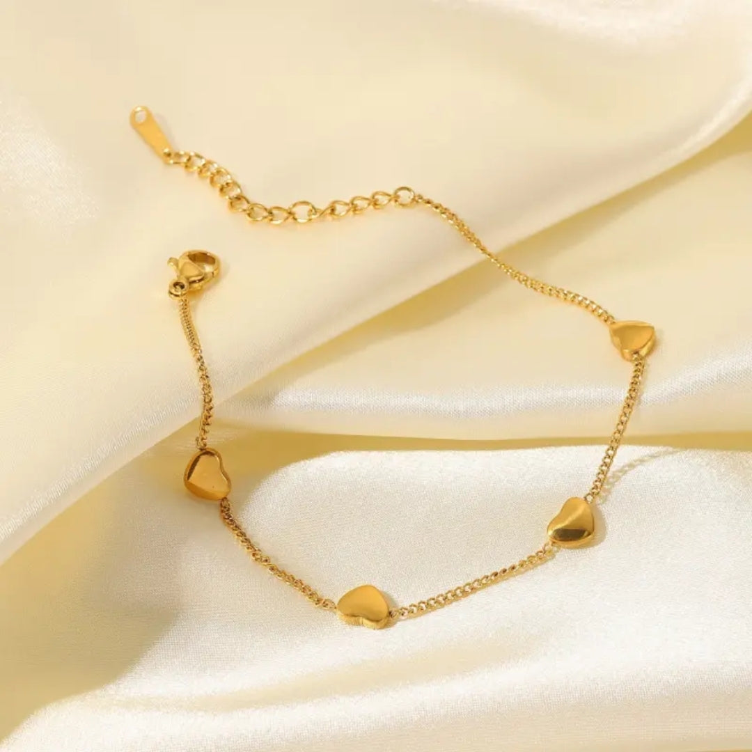 Gilded Love Bracelet