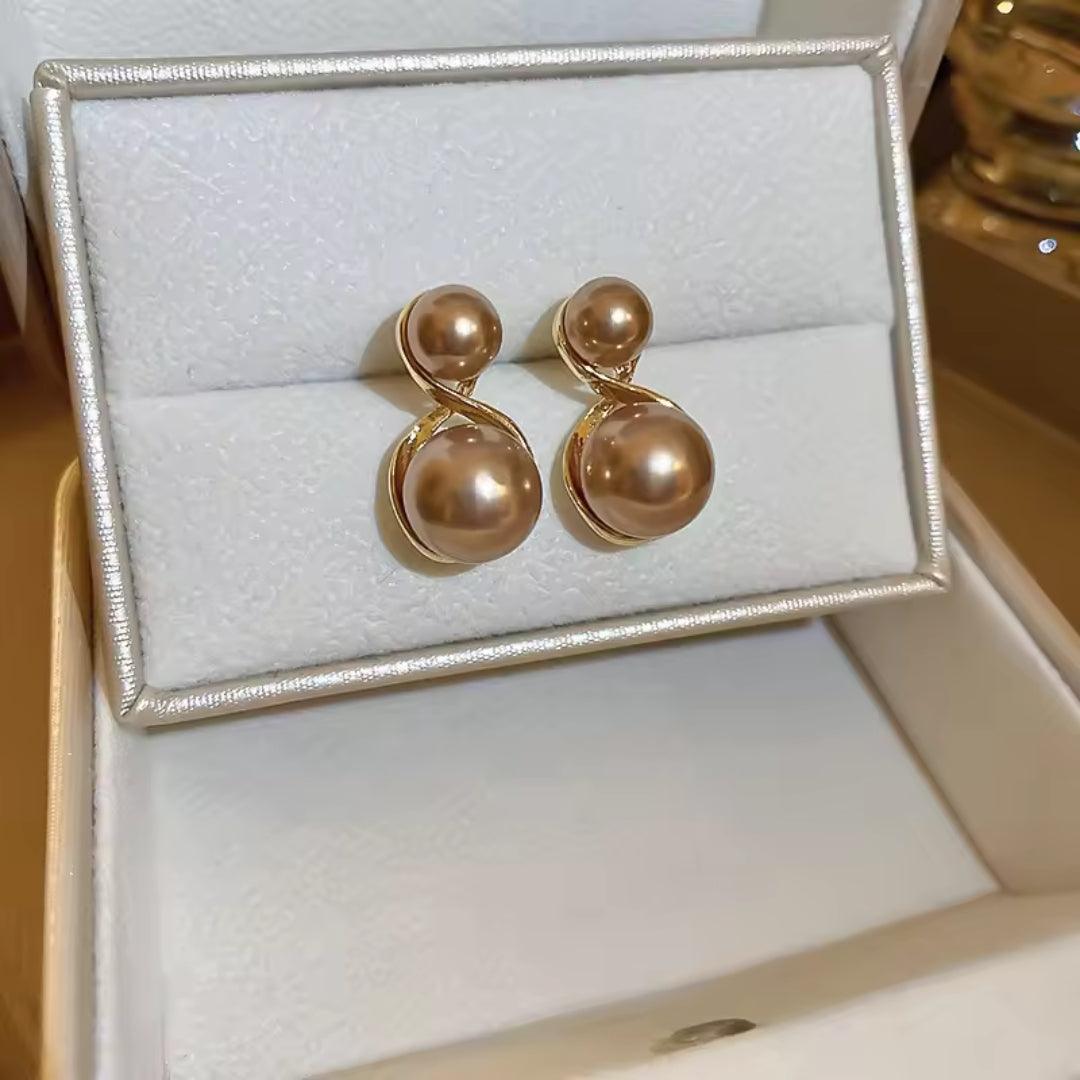 DuoLuxe Pearl Earrings